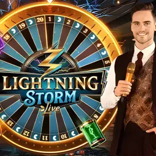 Lightning Roulette & Lightning Storm banner